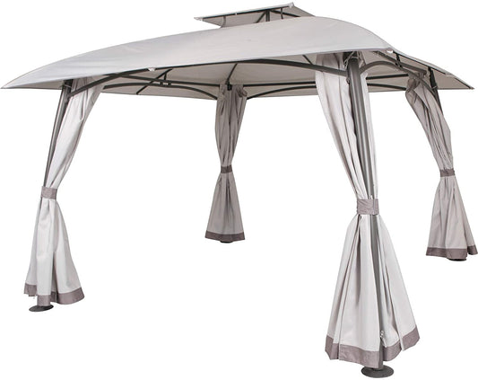CLEARANCE Side Panel Set for 3m x 3m JTF Burano / The Range New Hampshire Gazebo (255 - 290cm Curtain Width) - Set of 4