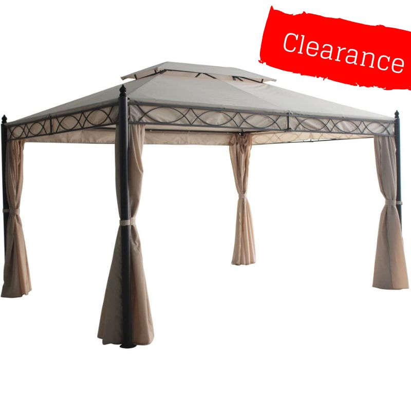 CLEARANCE Canopy for 3m x 4m Greenbay Patio Gazebo - Two Tier