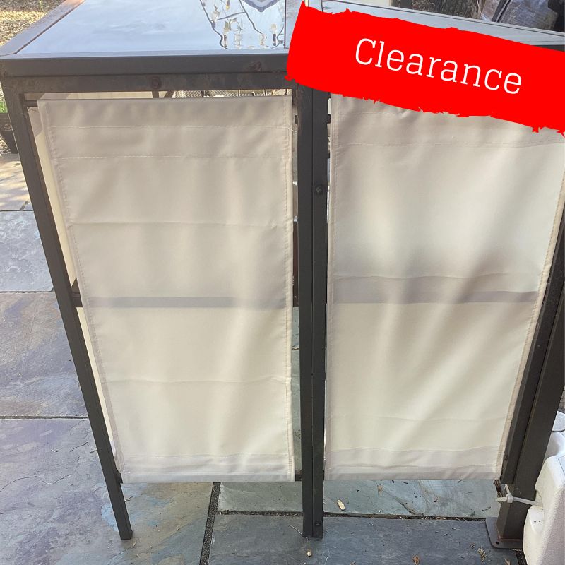 CLEARANCE Bar Panel Set for The Range 2.4m x 2.4m Patio Gazebo - Set of 6