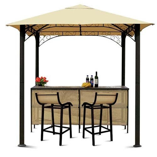 Canopy for The Range 2.4m x 2.4m Rome Barzebo Patio Gazebo - Single Tier