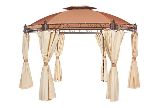 CLEARANCE - Canopy for 3.5m Patio Gazebo - Two Tier