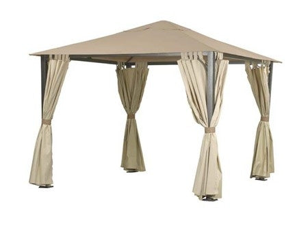 Side Panel Set for 3m Square Patio Gazebo -  Set of 4