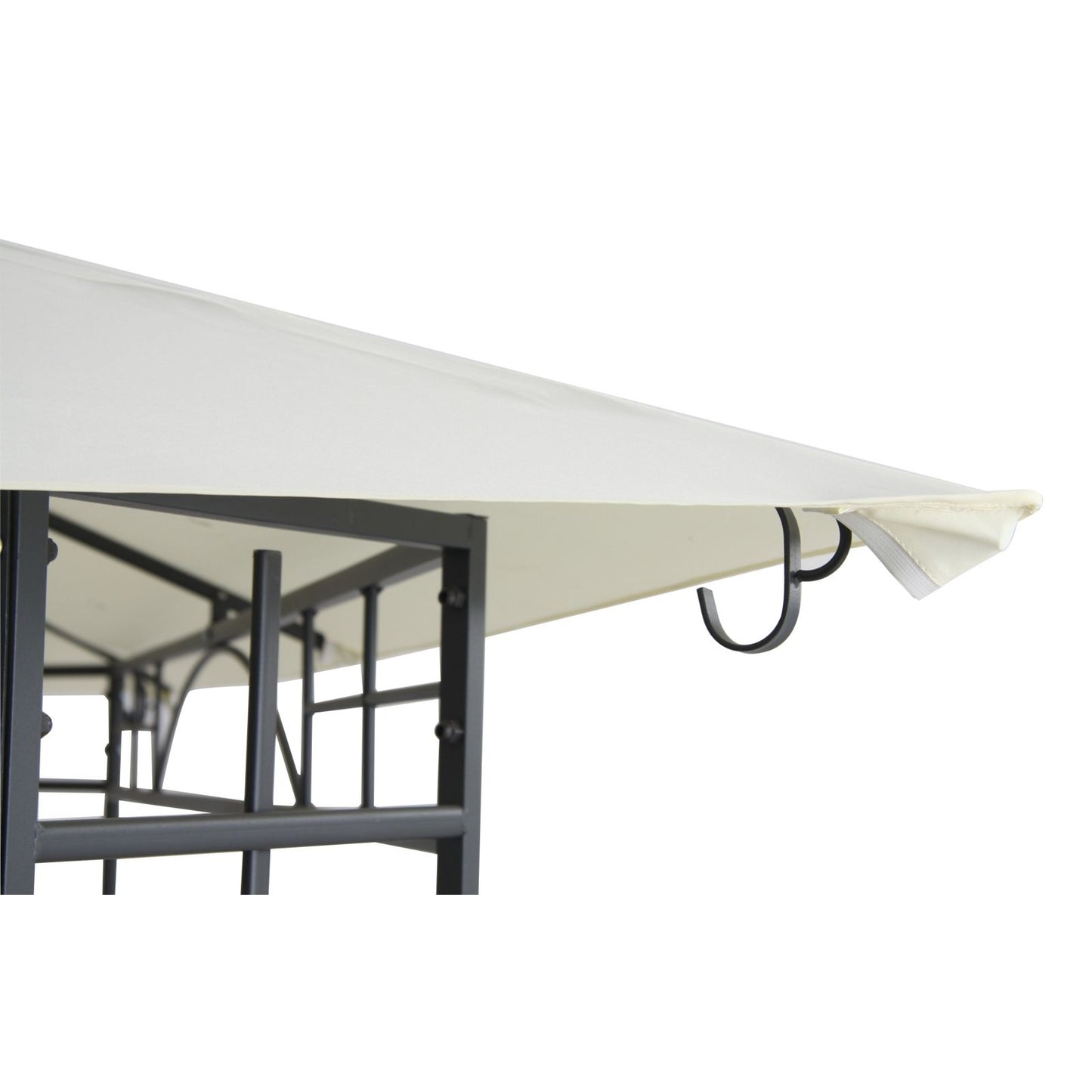 Homebase Marquee Steel Framed 3m x 3m Patio Gazebo 405331 Corner Rocket