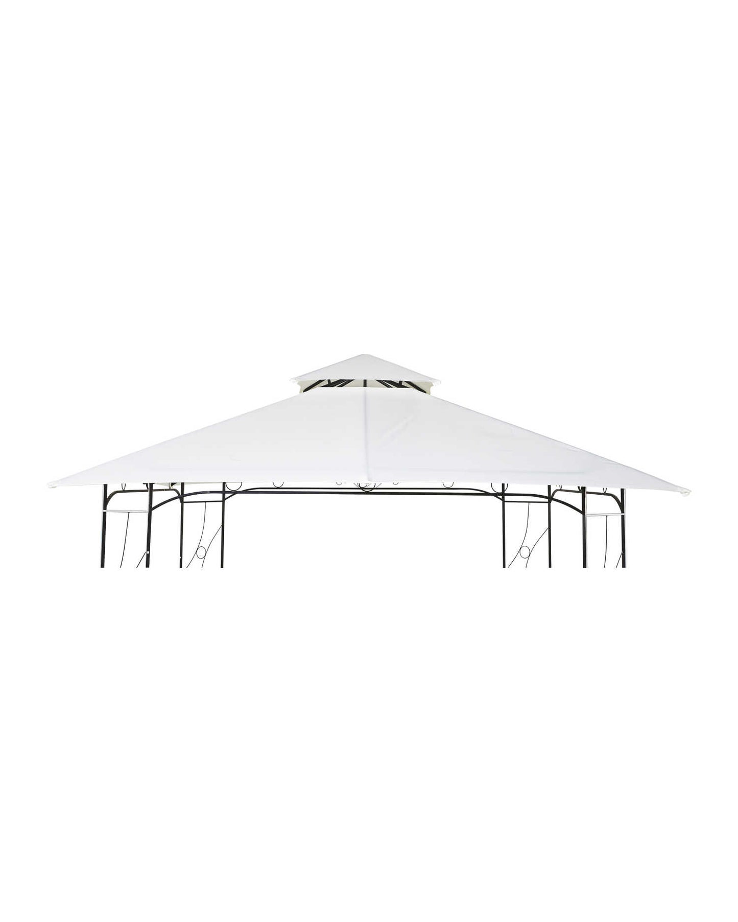 Canopy for 2.9m x 2.9m Aldi Gardenline Decorative Patio Gazebo - Two Tier