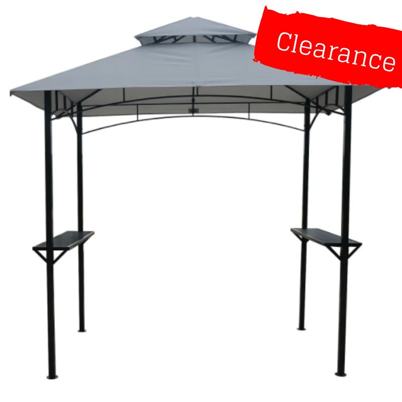 Canopy for 2.5m x 1.5m Homebase BBQ Patio Gazebo Two Tier Gazebo