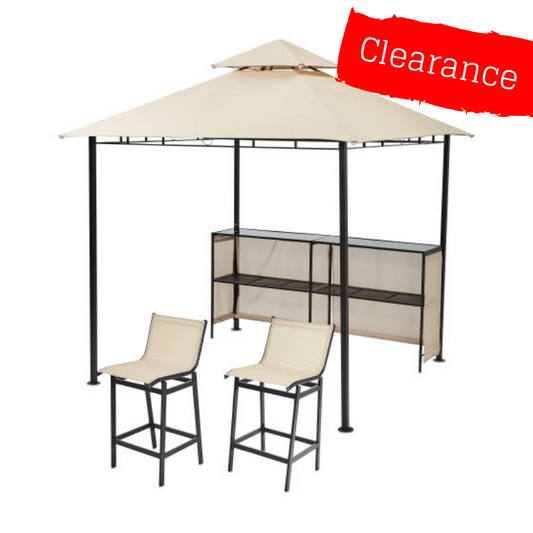 CLEARANCE - Canopy for 2.4m x 2.4m Aldi Gardenline Bar Patio Gazebo - Two Tier