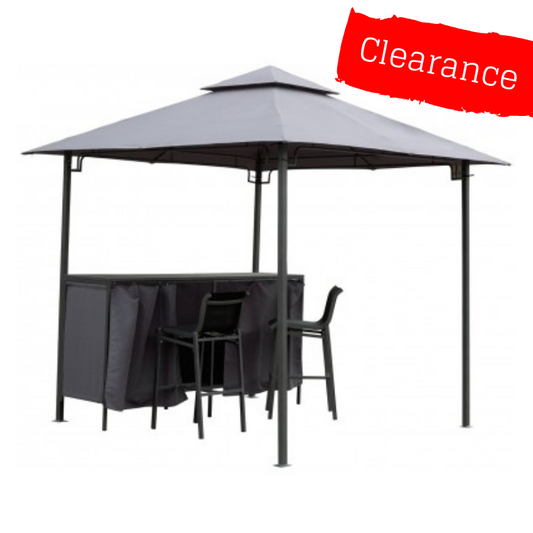 CLEARANCE - Canopy for 2.45m x 2.45m Argos Home Bar Patio Gazebo - Two Tier