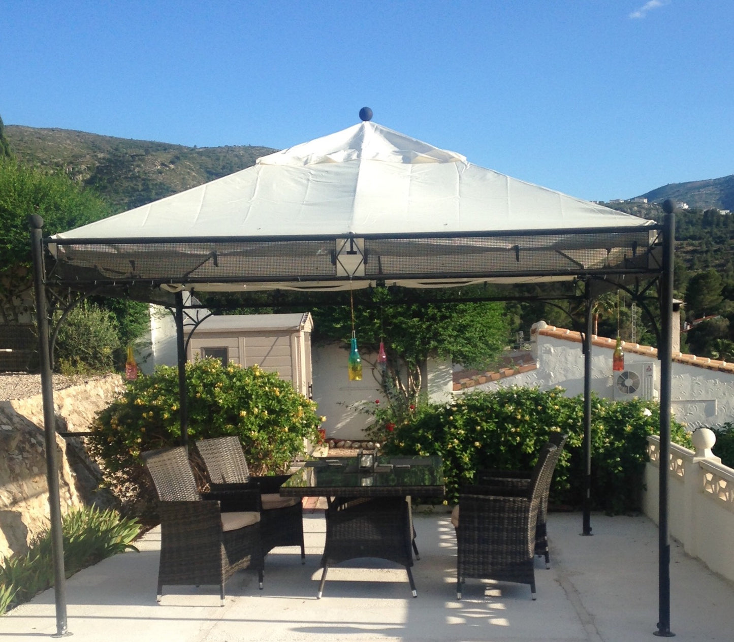 Suncoast 3.5m x 3.5m Piazza Deluxe Patio Gazebo Replacement Canopy