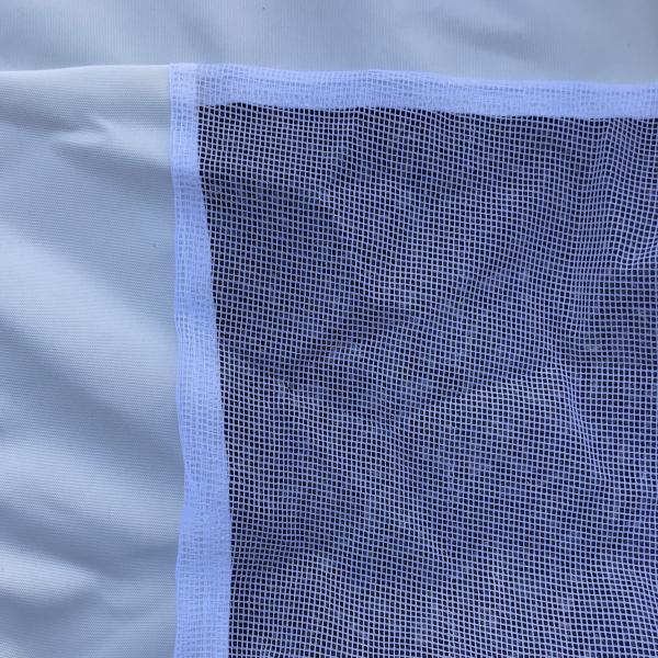 Side Panel Detail on Gazebo Mosquito Net