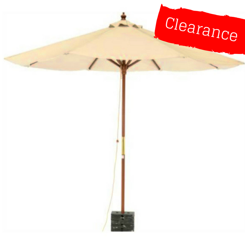 CLEARANCE - Canopy for 2.7m Round Parasol/Umbrella - 8 Spoke