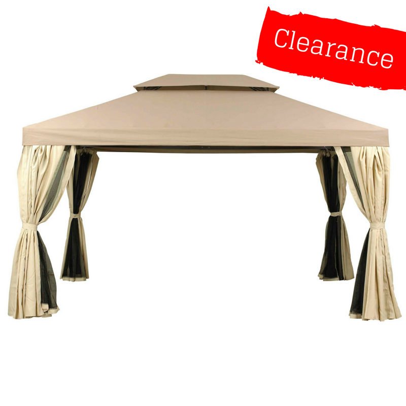 CLEARANCE - Canopy for 3m x 4m Patio Gazebo - Two Tier