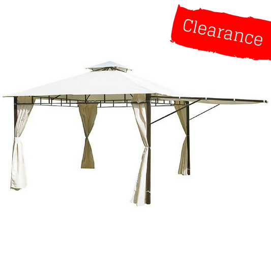 CLEARANCE - Canopy for 3m x 3m Extending Patio Gazebo (330cm Actual Width) - Two Tier - Main Section