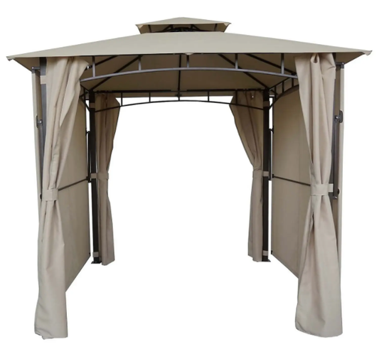 CLEARANCE - Canopy for 2.5m x 2.5m Homebase Extending Patio Gazebo - Two Tier