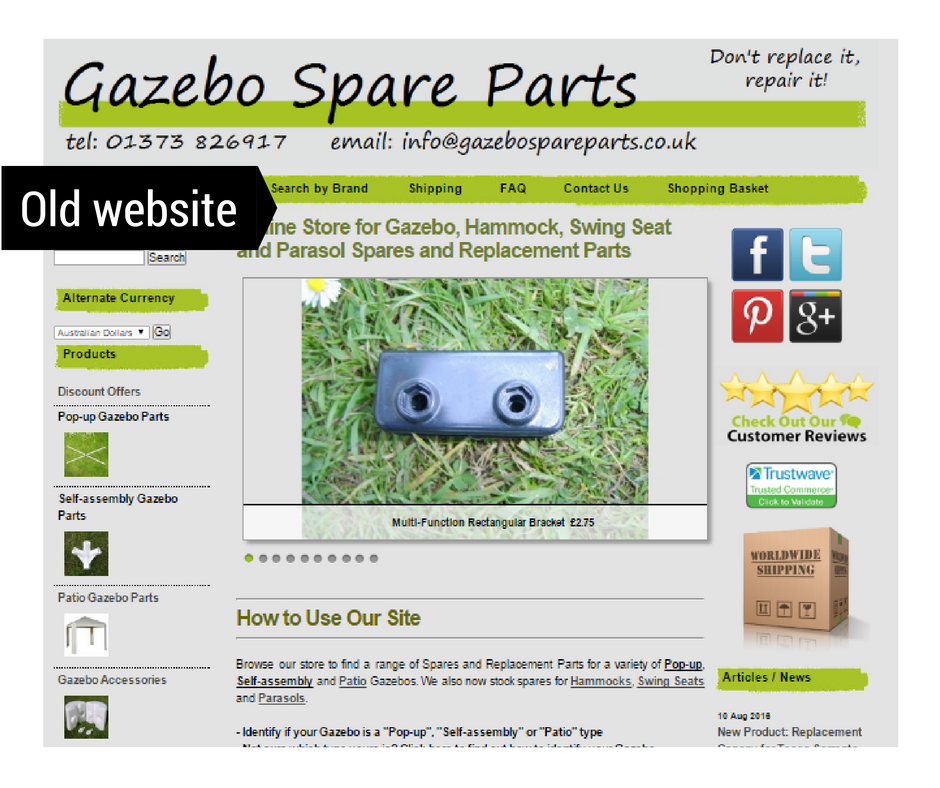 Welcome to our new website!