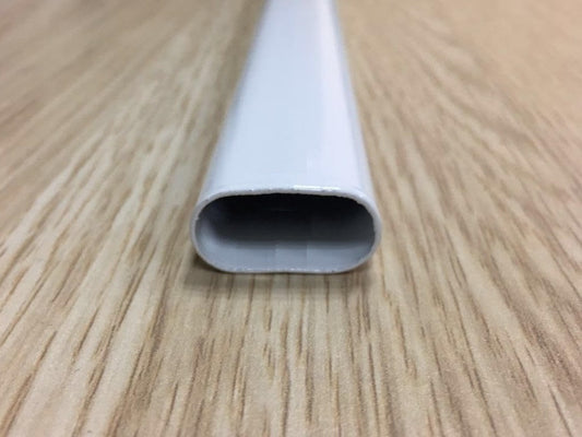 New Product Due in 2017 - Metal Strut at 100cm Length, Oval, White