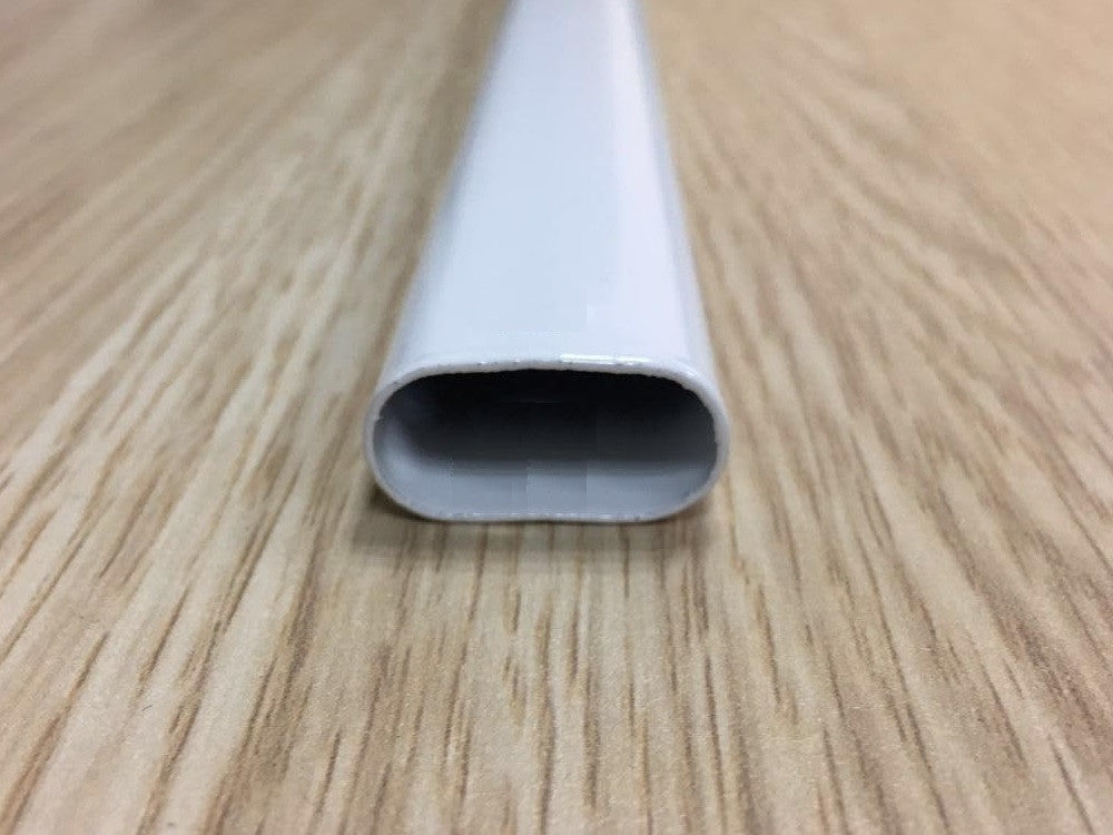 New Product Due in 2017 - Metal Strut at 100cm Length, Oval, White