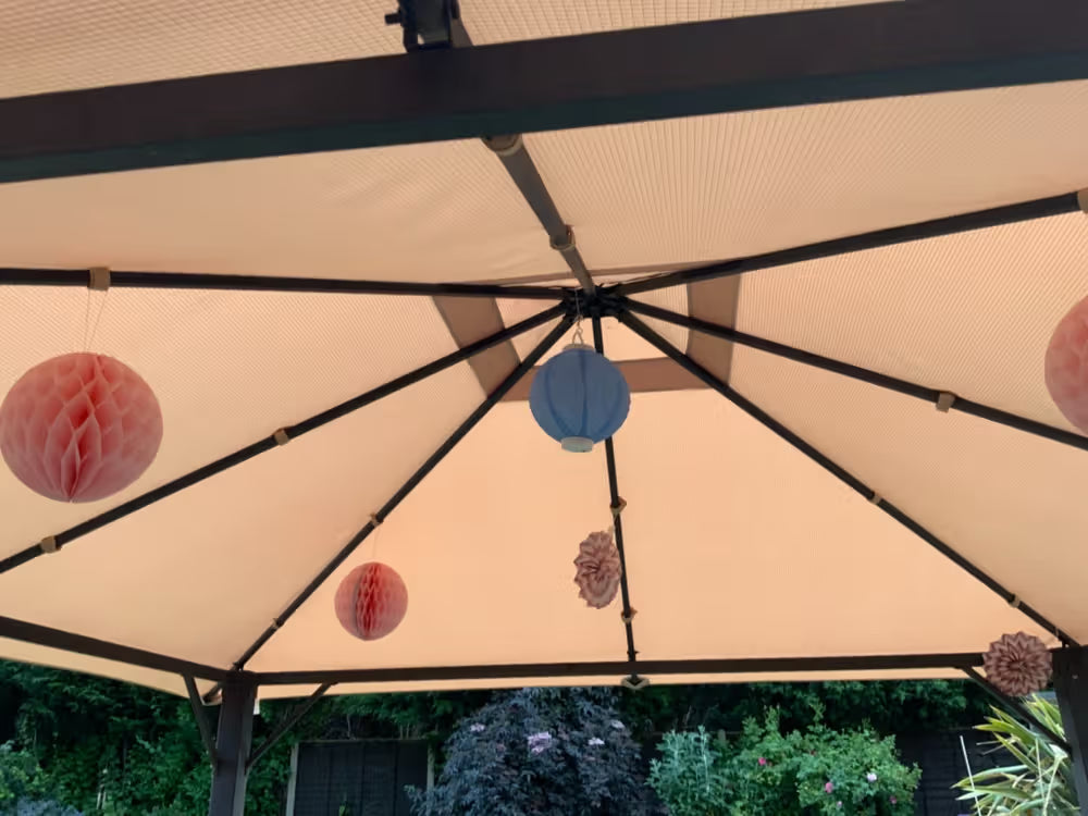 Canopy for 3m x 3m Glendale / Katie Blake Eden Patio Gazebo - Single Tier