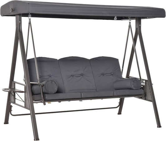 Canopy for Outsunny 3 Seater Garden Swing Chair - Curved - 197cm x 125cm (84A-069)