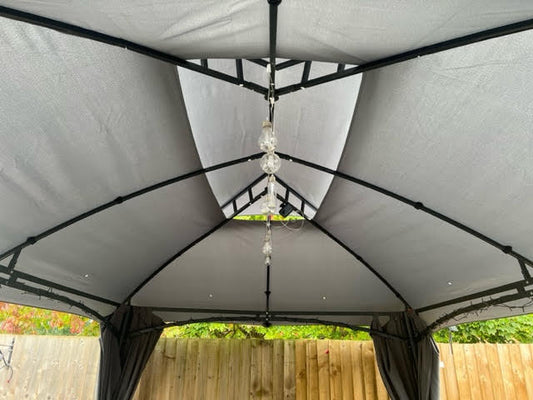 Canopy for 3m x 4m The Range Malay New Hampshire Patio Gazebo - Two Tier