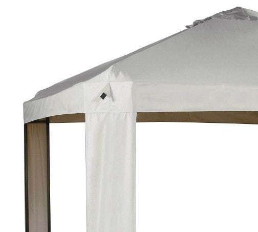 CLEARANCE - 3m x 3m Canopy - 180g/sm PA Polyester - Water Resistant - Single Tier *Slightly Soiled*