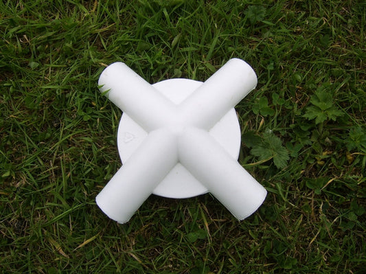 4-Way Roof Centre Connector - 20mm diameter