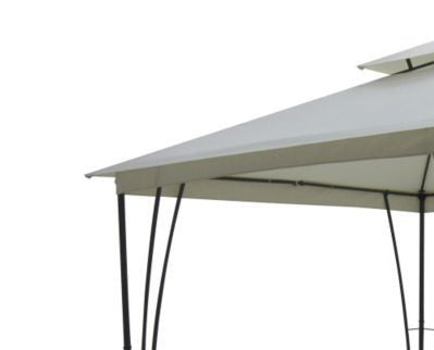 B&Q Sumba 3m x 3m Steel Patio Gazebo Replacement Canopy 0000005291991 Corner Detail