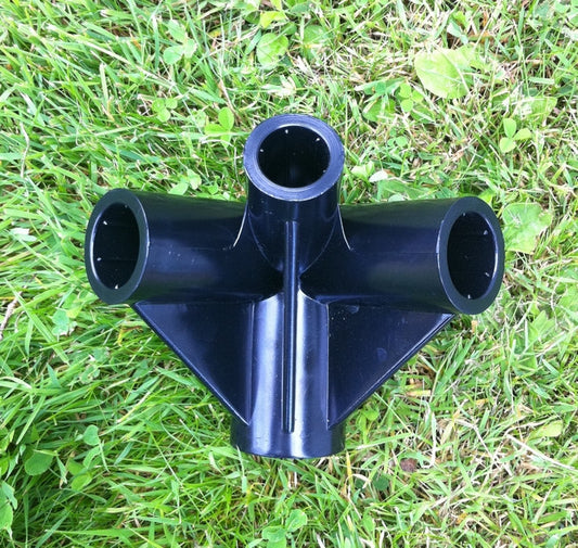 4-Way Roof Corner Connector - 20mm- 26mm- 33mm diameters