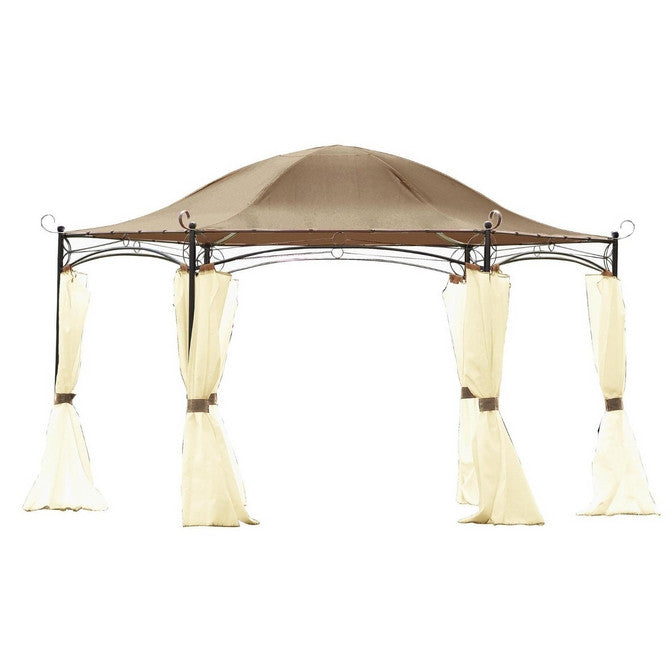 Canopy for 4m Hexagonal Patio Gazebo Single Tier Gazebo Spare Parts