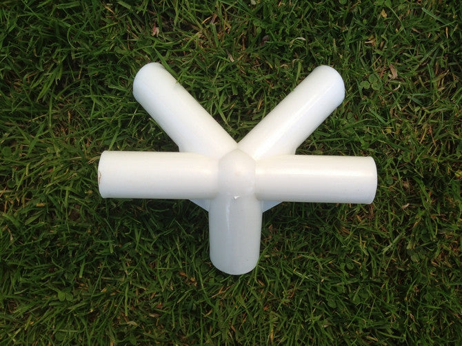 5-Way Roof Middle Connector - 25mm- 33mm diameters