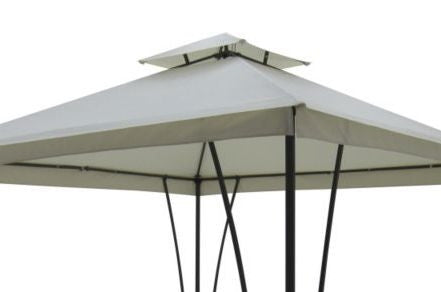 B&Q Sumba 3m x 3m Steel Patio Gazebo Replacement Canopy 0000005291991 Corner Pocket