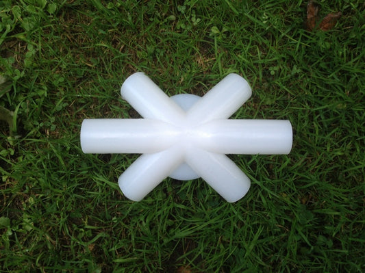 6-Way Roof Centre Connector - 25mm diameter