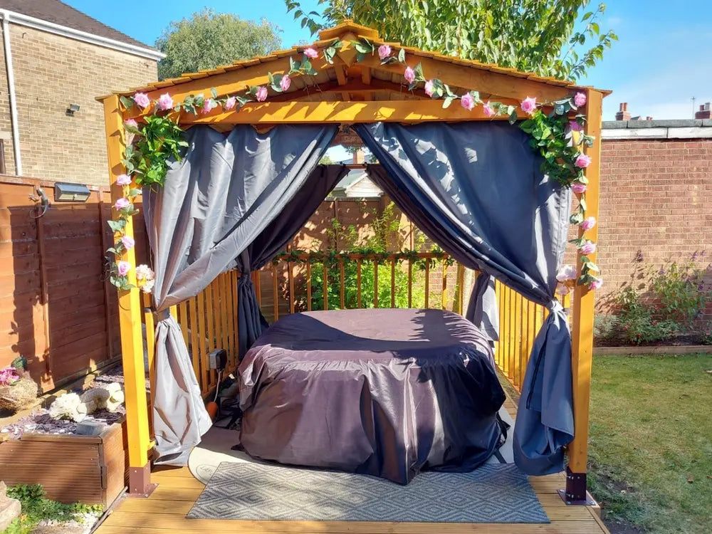 Side Panel Set for 2.5m x 2.5m Patio Gazebo - Set of 4 - Universal