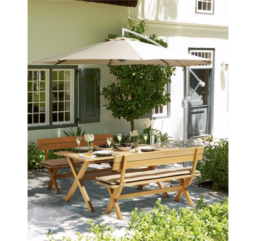 homebase patio umbrella Canopy for 3m Round Homebase Cantilever Parasol/Umbrella