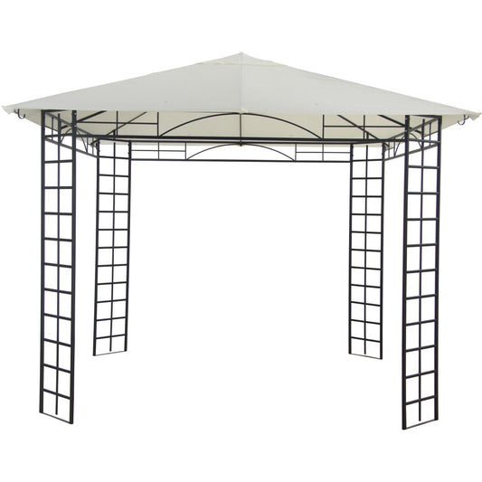 Homebase Marquee Steel Framed 3m x 3m Patio Gazebo Replacement Canopy 405331
