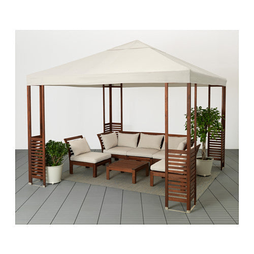 Ikea Applaro 3m x 3m Patio Gazebo Replacement Canopy 302.343.66