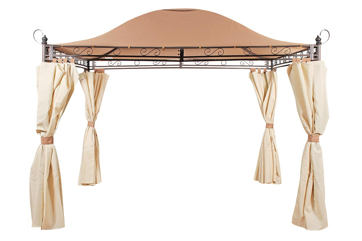 Garden Nation Regency Superior Square 3m x 3m Patio Gazebo Curtain Set CAM0575 (CAM0577) 