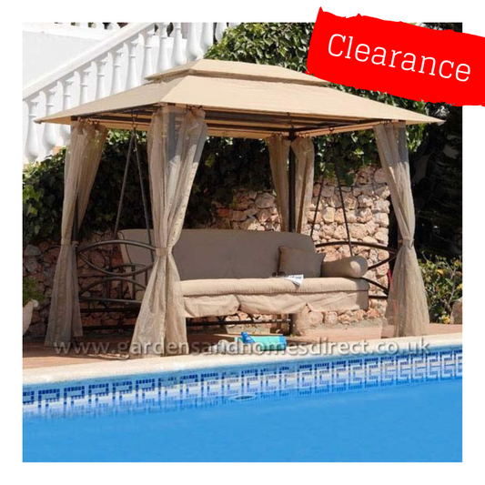 CLEARANCE - Canopy for Luxor Gazebo Swing Bed Hammock - 205cm x 278cm