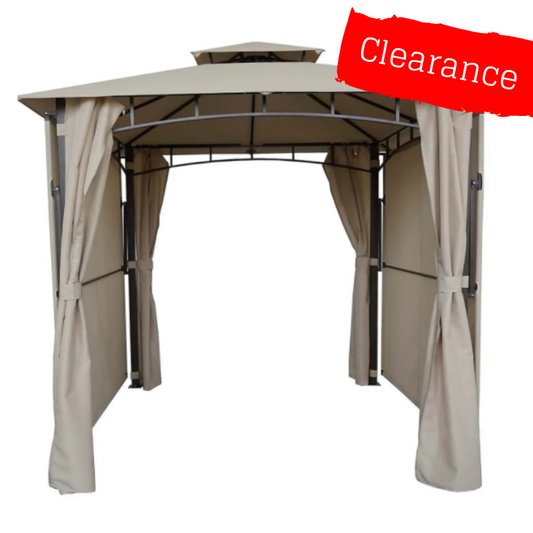 CLEARANCE - Canopy for 2.5m x 2.5m Homebase Extending Patio Gazebo - Two Tier