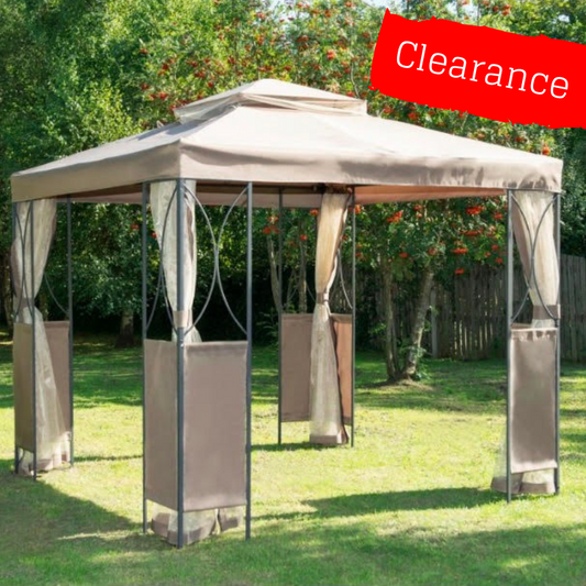 CLEARANCE - Canopy for 2.5m x 2.5m Patio Gazebo - Two Tier