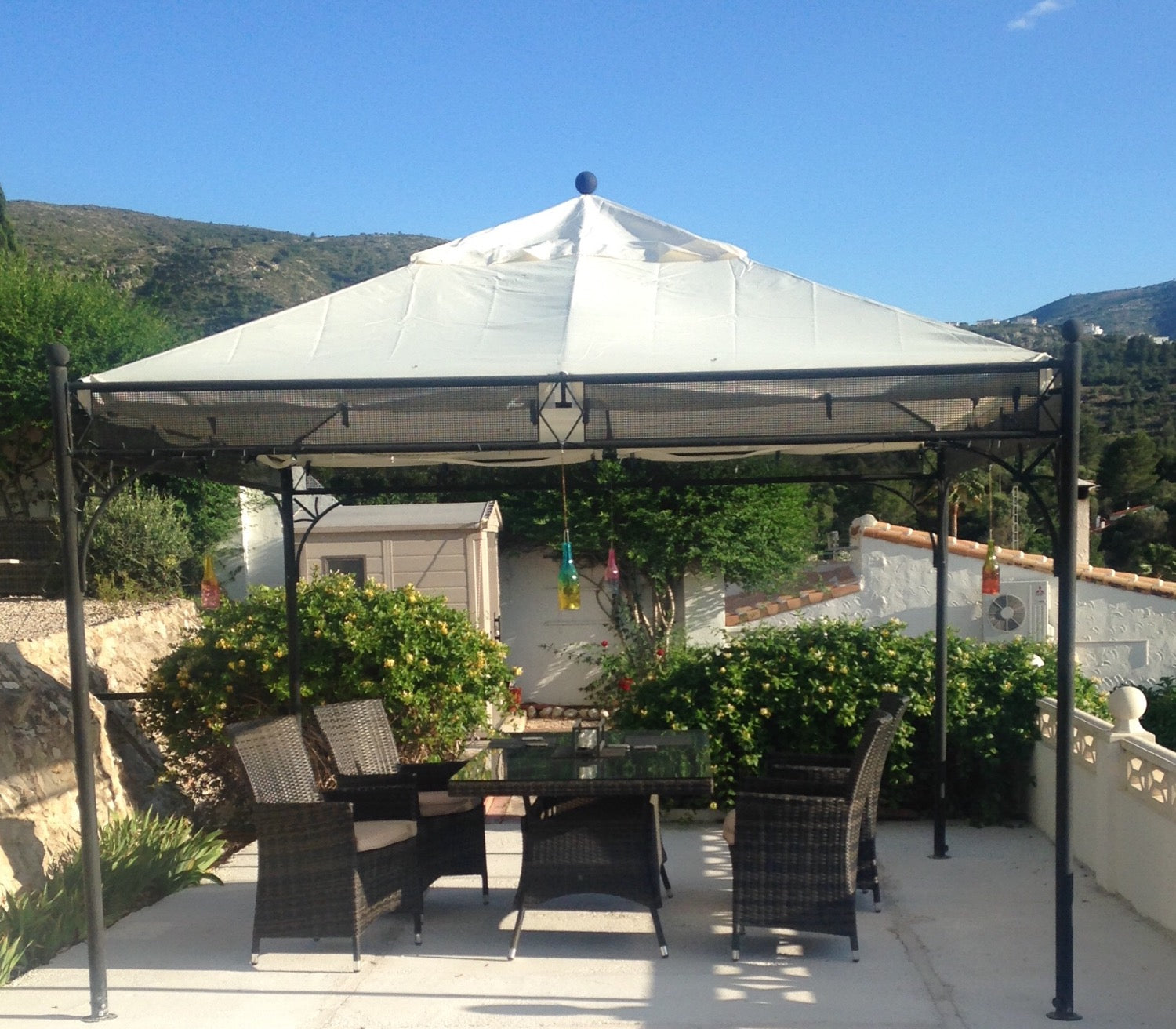 Suncoast 3.5m x 3.5m Piazza Deluxe Patio Gazebo Replacement Canopy