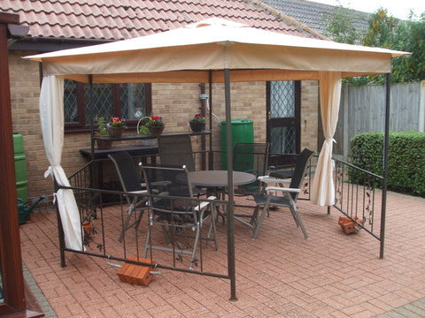 The Range Majestic 4m Hexagonal Patio Gazebo Replacement Canopy