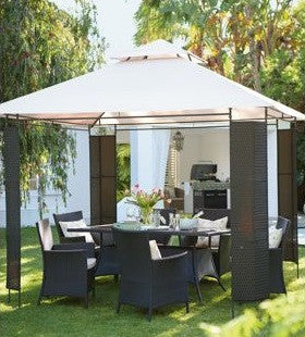 Homebase Panama and Mali 3m x 3m Patio Gazebo Replacement Canopy 309928