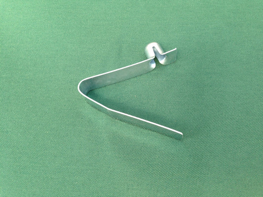Metal spring pin for inside of leg on pop up and easy up garden gazebos