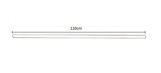 Tubular shafts to connect parts on a garden gazebo