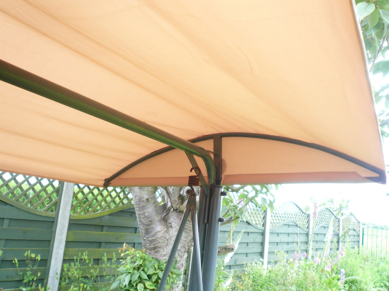 B&Q Colorado 3 Seater Swing Hammock Inside shot