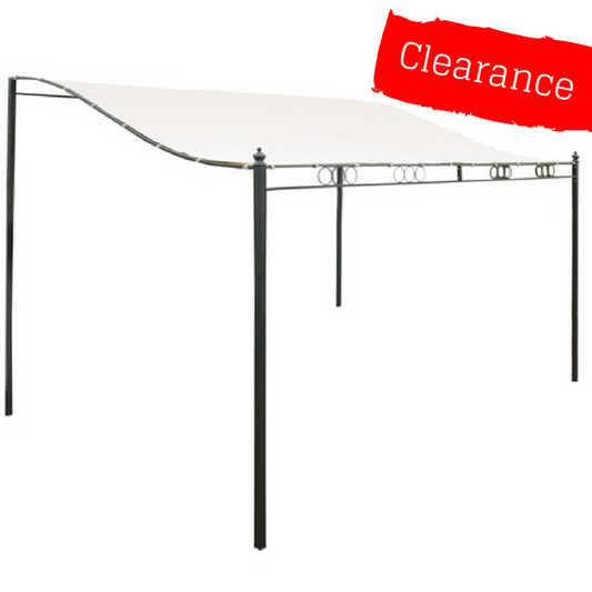 CLEARANCE - Canopy for 3.5m x 2.5m Patio Gazebo (341cm Actual Width) - Wall Mounted