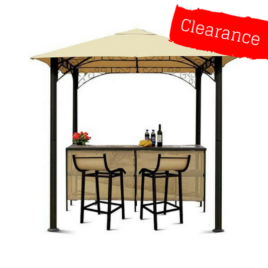 CLEARANCE - Canopy for 2.4m x 2.4m Patio Gazebo - Single Tier