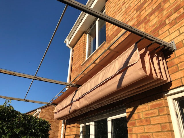 Rowlinson St. Tropez Retractable Wall Mounted Sun Canopy When Closed