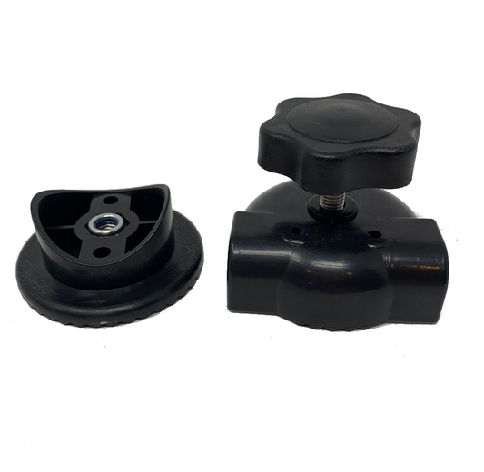 Swing Seat Frame Screw Fixing Bracket in Plastic